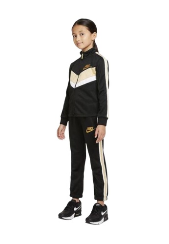 Nike black Nike Girl's Go For Gold Tricot Set (4 - 7 Years) - Black 10EF3KA2D82220GS_1