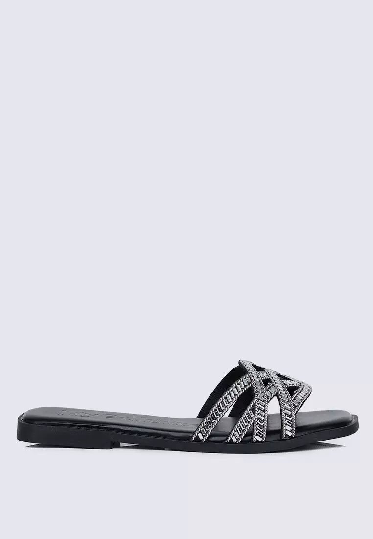 Discount on My Ballerine  shoes - SKU: My Ballerine Rora Comfy Sandals In Black