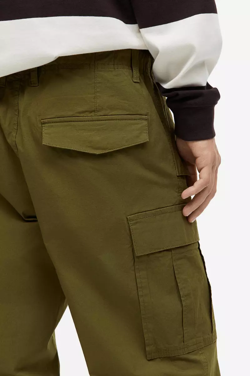 Buy H&M Regular Fit Ripstop cargo trousers 2024 Online ZALORA Philippines