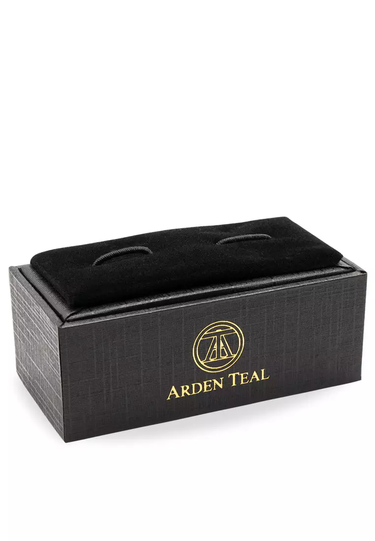 Yare Black Horizontal Cufflink