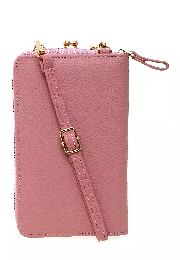 Sling Bag Tas Selempang Wanita Mini Design Many Slot Material Leather Kulit ORIGINAL