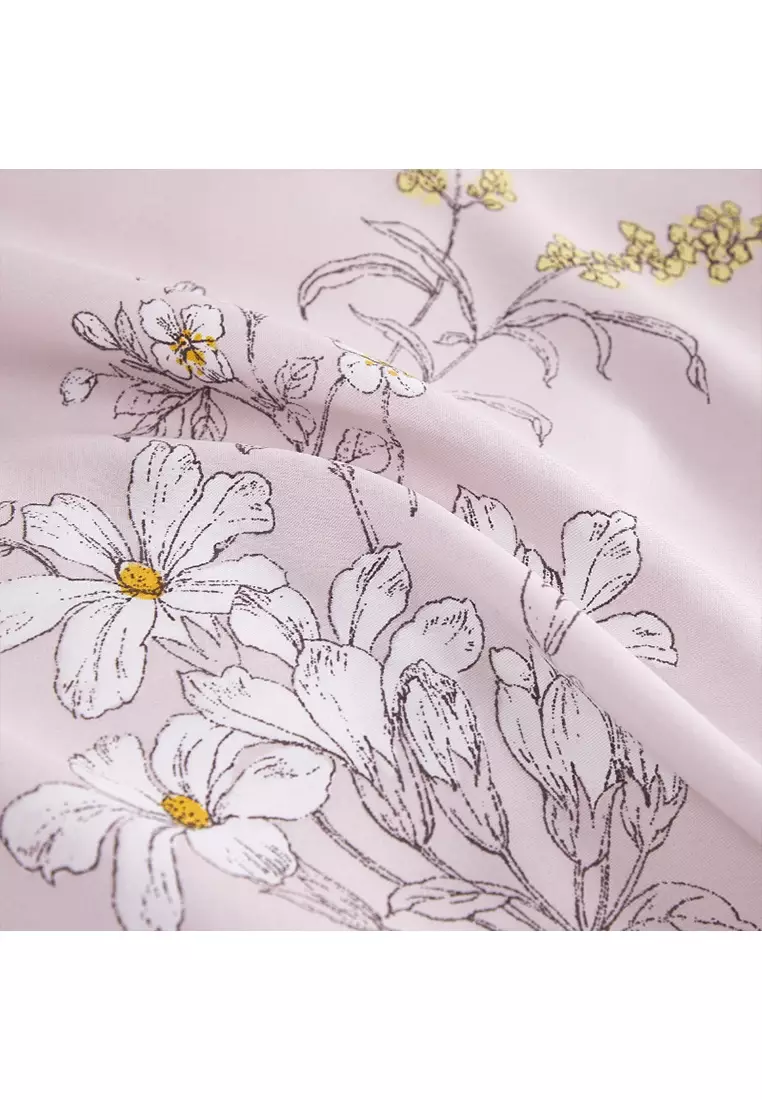 Buy Epitex Epitex Hybrid Botanic Silk Fitted Sheet Set 1200 Thread