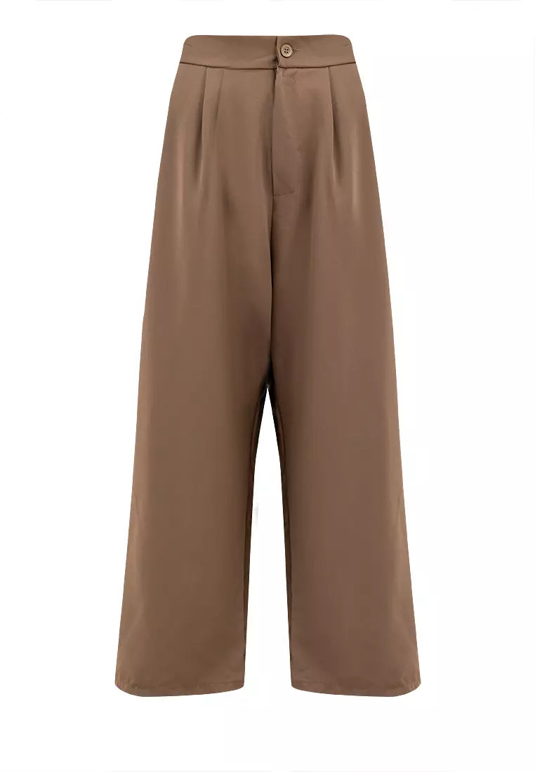 Nicole Button Square Pants