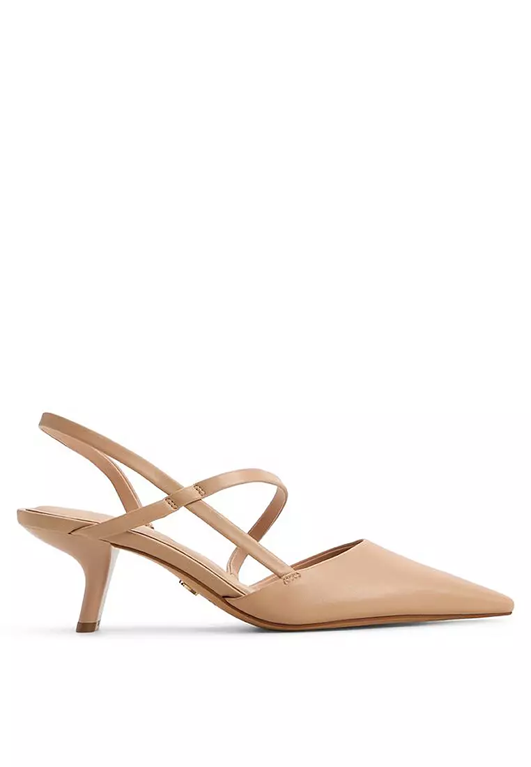 Discount on ALDO  shoes - SKU: Cordela Slingback Kitten Pump Heels