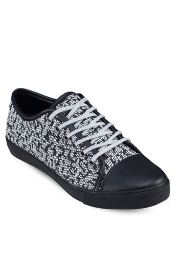 印花繫帶運動鞋, 鞋esprit鞋子, 休閒鞋