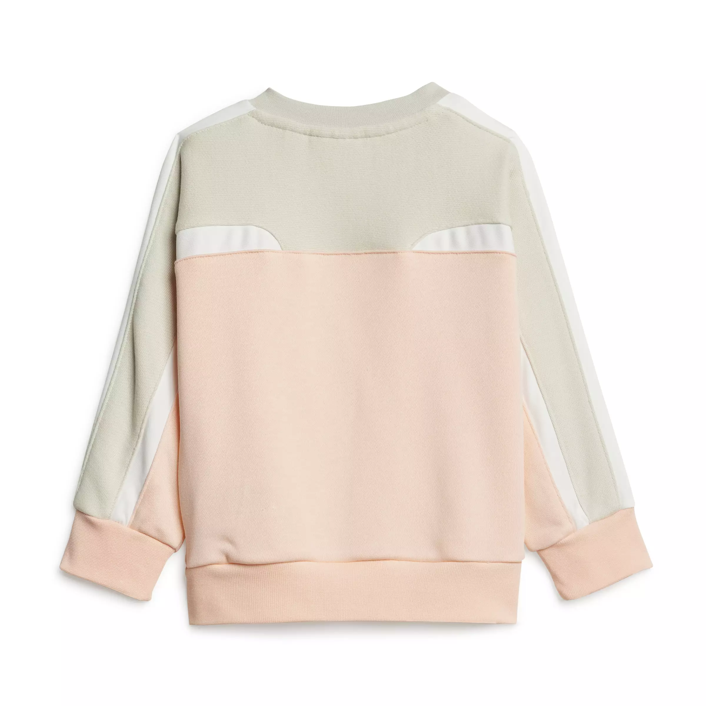 Adidas Oversized Crew Set - Set Baju Anak Perempuan (Pink)