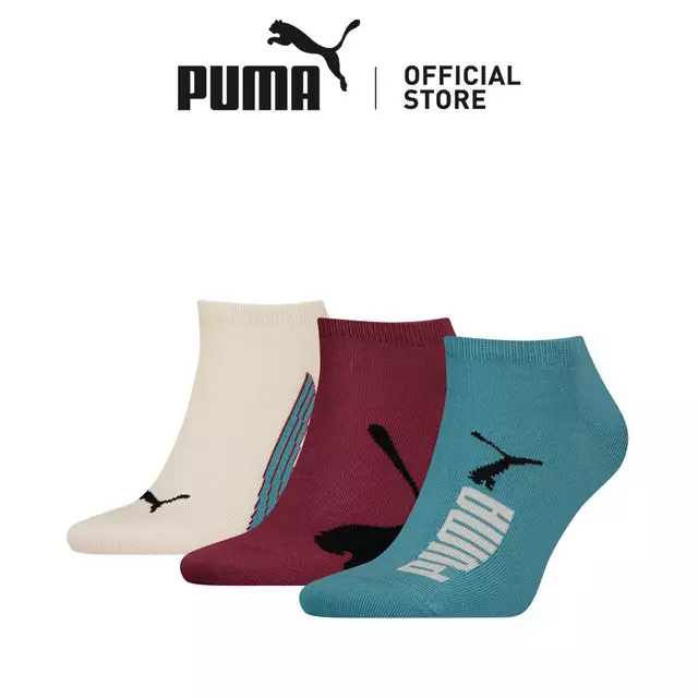 PUMA Unisex Sneaker Socks 3 pack