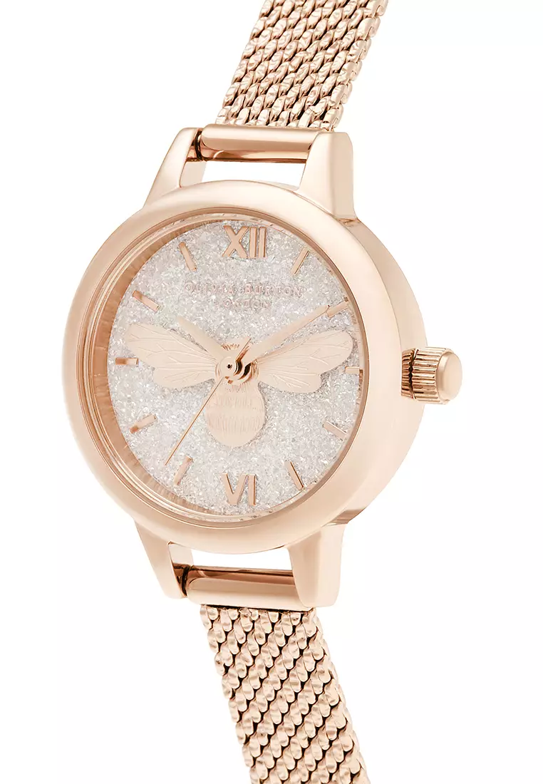 Classics 23mm Blush & Rose Gold Bracelet Watch | Olivia Burton London