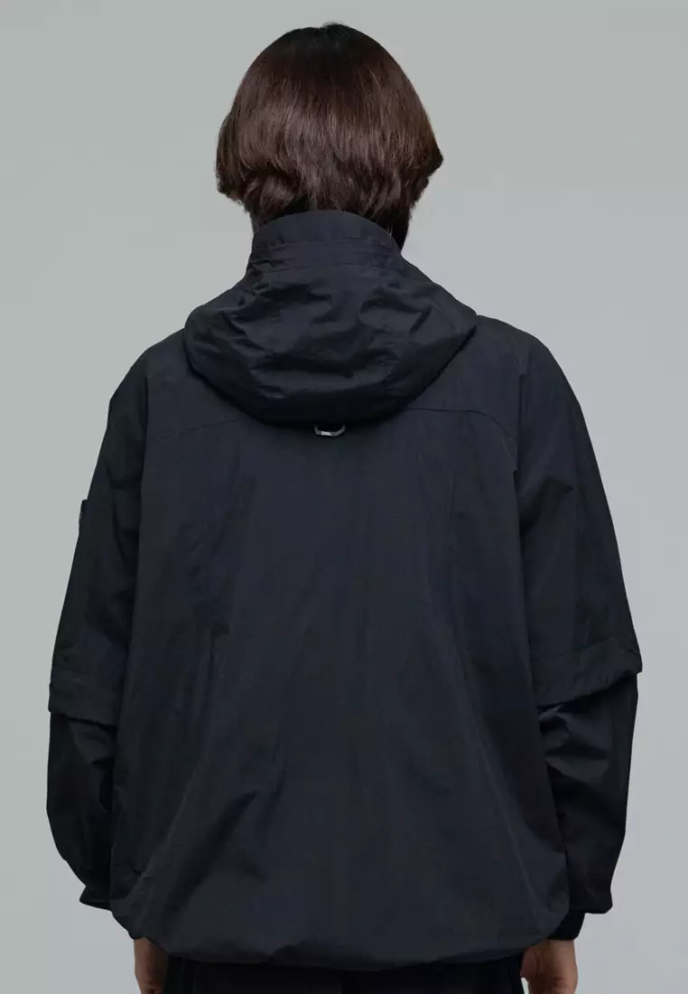 Men's NRN Pocket Hooded Utility Jacket