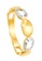 HABIB gold HABIB Oro Italia Eletta White and Yellow Gold Ring, 916 Gold B5535AC36675C6GS_1
