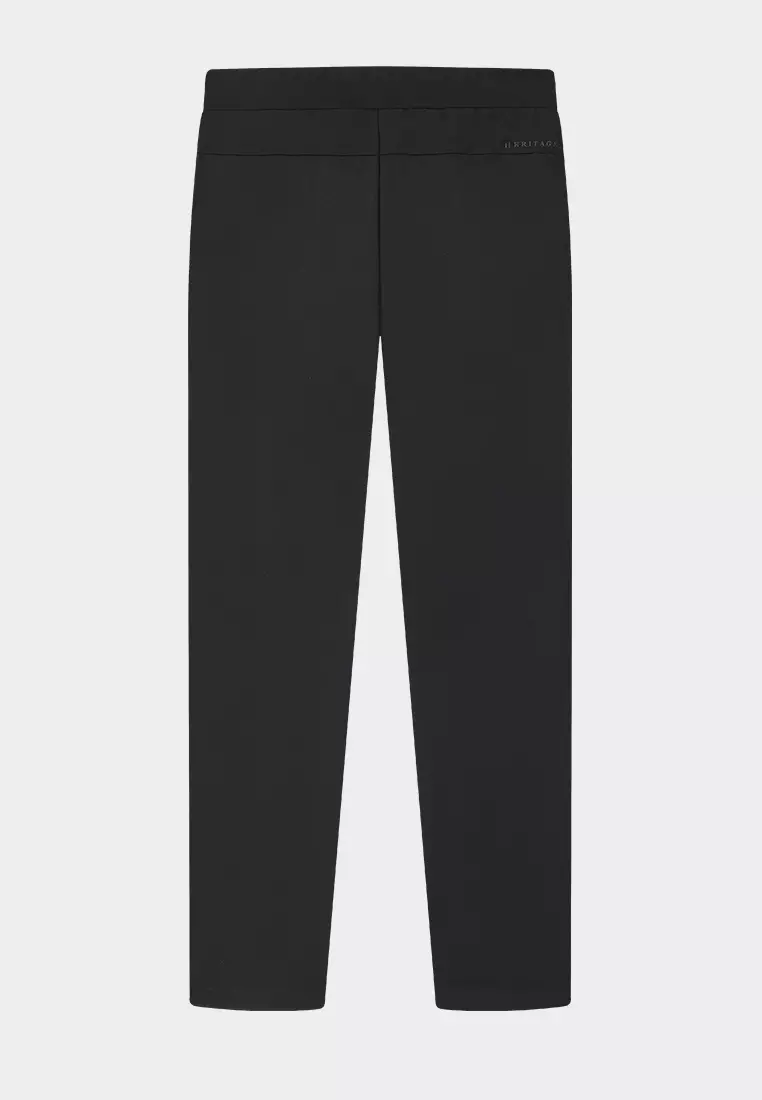 FILA CORE WHITE LINE HERITAGE Men Knit Pants in Black
