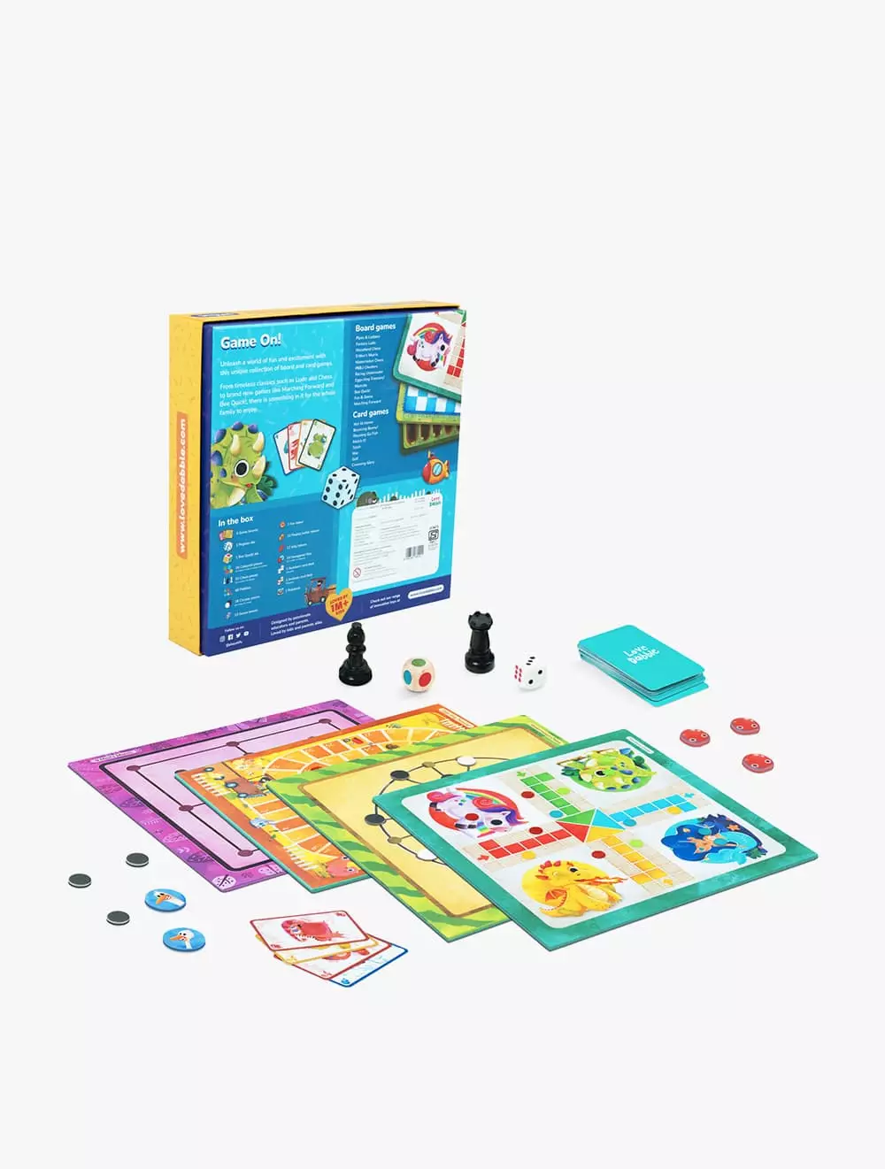 LOVEDABBLE GAME ON ALL-IN-ONE BOARD GAMES - DABDAB0017