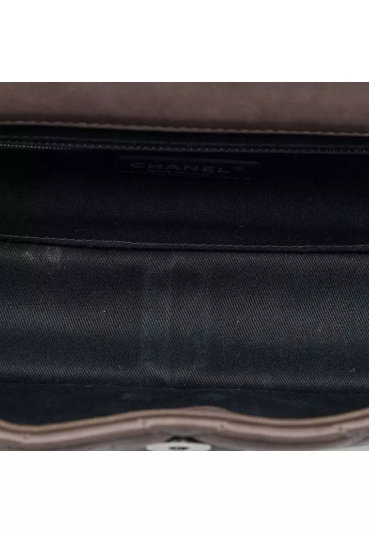 Pre-Loved Chanel Paris Byzance Jumbo Washed Lambskin Take Away Flap