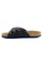 SoleSimple black Udine - Black Casual Soft Footbed Flat Slippers 292D7SH2D59843GS_3
