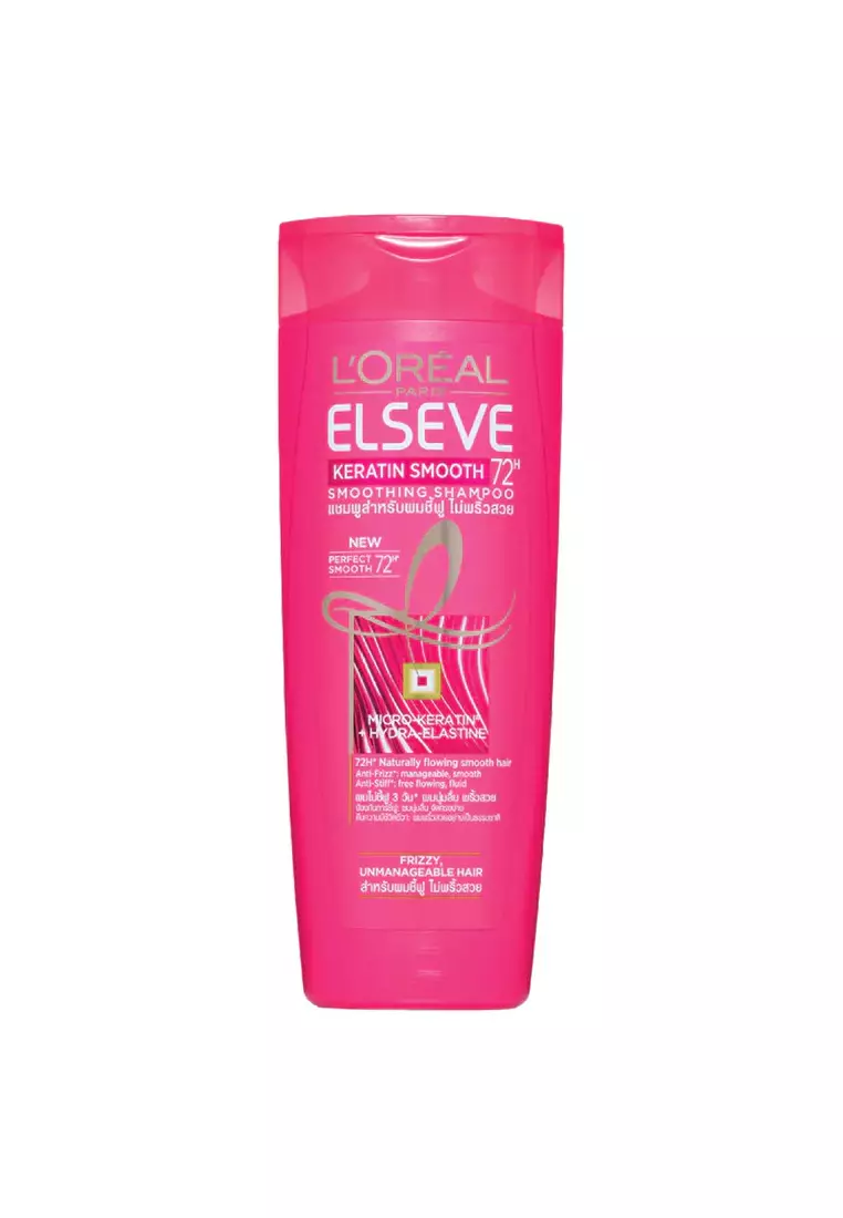 Buy L Or al Loreal Elseve Keratin Smooth 72h Shampoo 280ml 2024