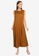 niko and ... brown Woven Maxi Dress 05230AA90AFE05GS_1