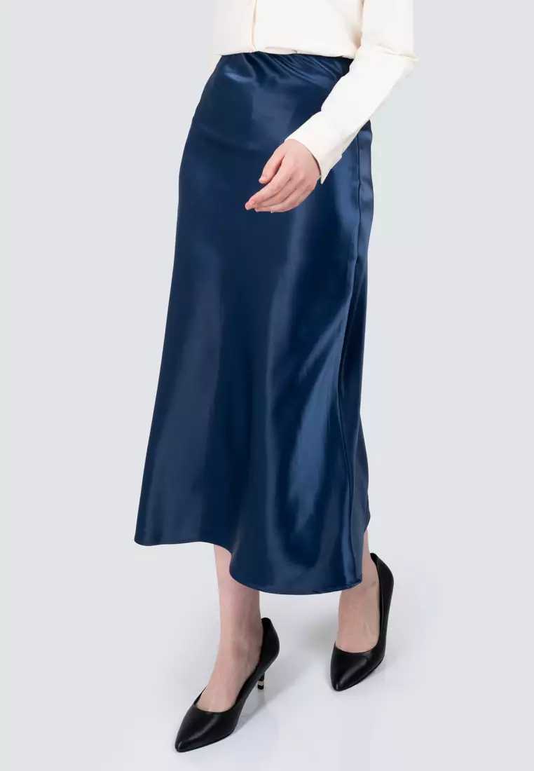 Polo Haus - Women’s Satin Slip Skirt WBLS002