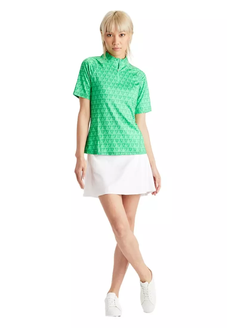 Women's Printed Tech Jersey Quarter Zip