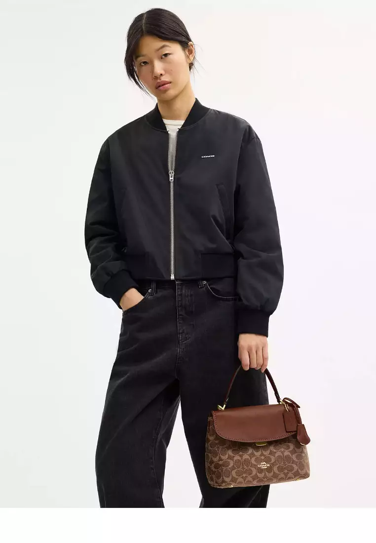 Emory Top Handle Bag In Signature Chenille