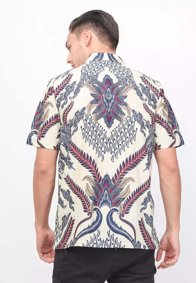 HEM PENDEK AKSA BATIK CARLOS CLARA REGULER FIT