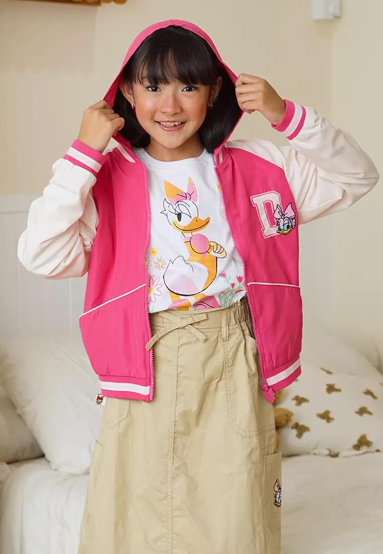 Rok Panjang Katun Anak Khaky/ Maxi Canvas Skirt Girl/ Daisy Picnic Time