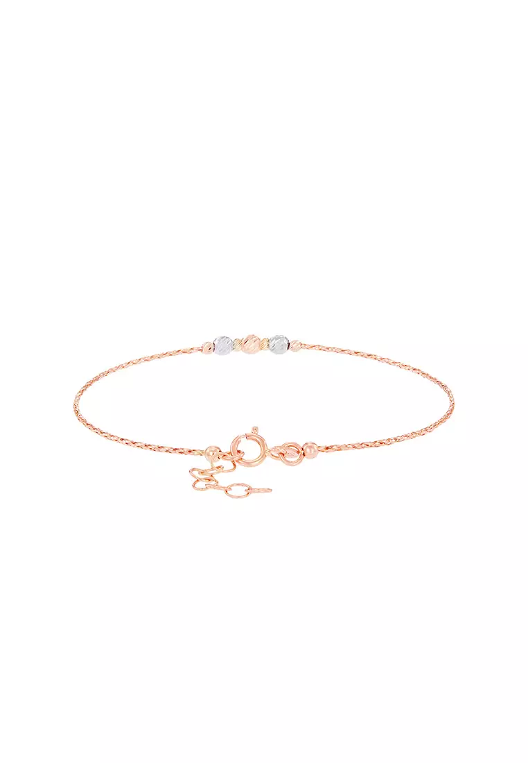 HABIB 585/14K Rose, White and Yellow Gold Bracelet 714-BR IF 06-L