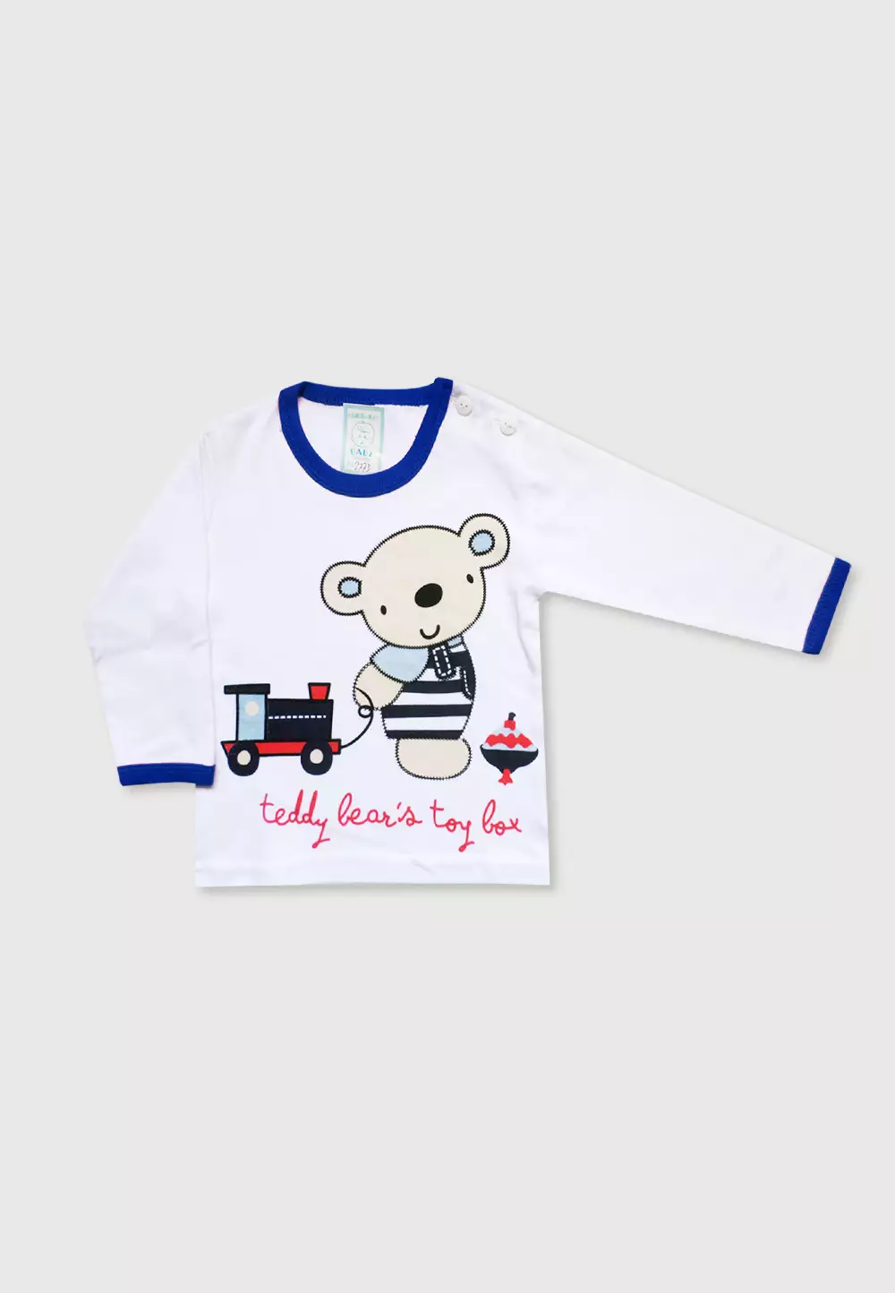 Skabe Pakaian Bayi Anak Laki Laki Baju Atasan Oblong Lengan Panjang Motif Bear Setelan Celana Kaos Baby Putih All Size Usia 0 Sampai 6 Bulan 2773 Everyday Waka Kids Wakakids