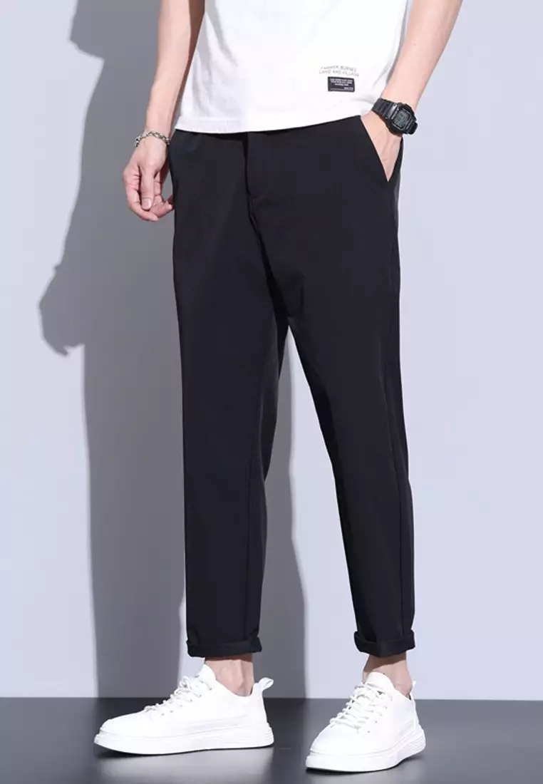 Elasticated Waist Ankle Pants