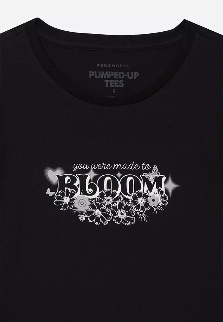 Buy Penshoppe Bloom Slim Fit Graphic T-shirt 2025 Online ZALORA