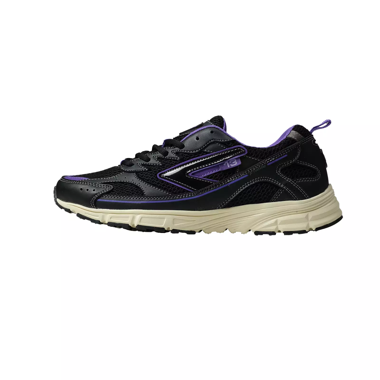 Footstep Footwear Sepatu Pria Sneakers Fletcher Black Purple Original Shoes