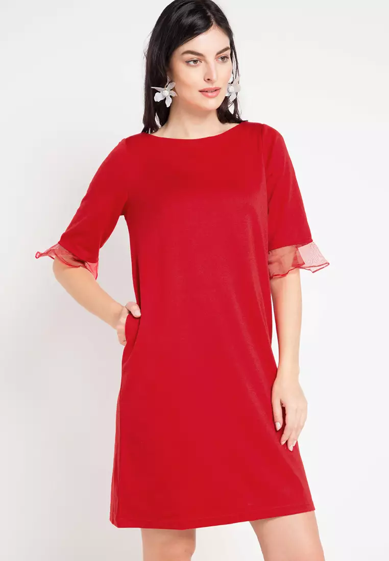 Variation Flower Bordir With Transparent In Sleeves.