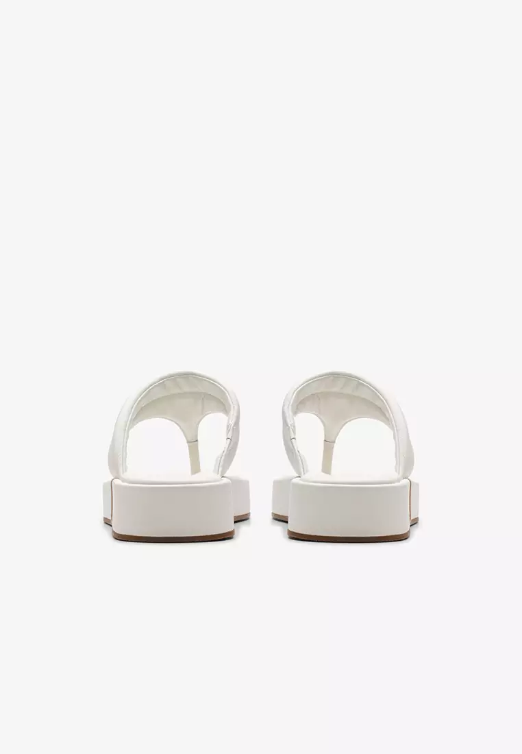 Alda Walk Flatform Sandal Off White