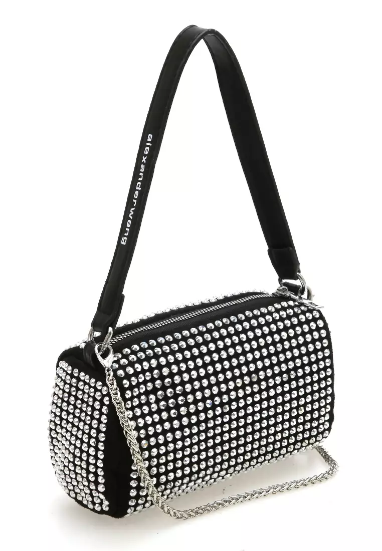 Eilaria Tas Selempang Wanita Shoulder Bag Desain Elegant Material Leather ORIGINAL - Silver