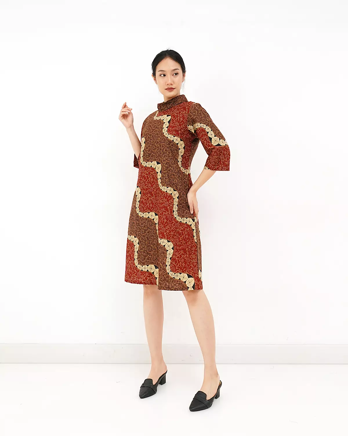Dress Batik Motif Lenko Picis
