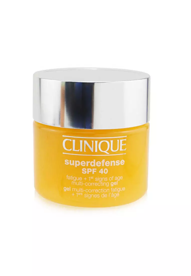 Clinique - Superdefense Spf 40 Fatigue + 1st Signs Of Age Multi-Correcting Gel 50ml/1.7oz