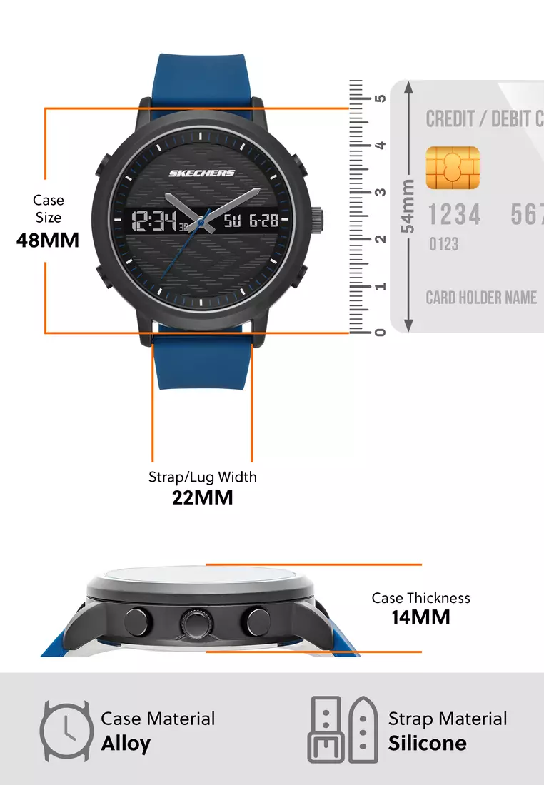 Buy Skechers The Lawndale Watch SR5072 Online ZALORA Malaysia