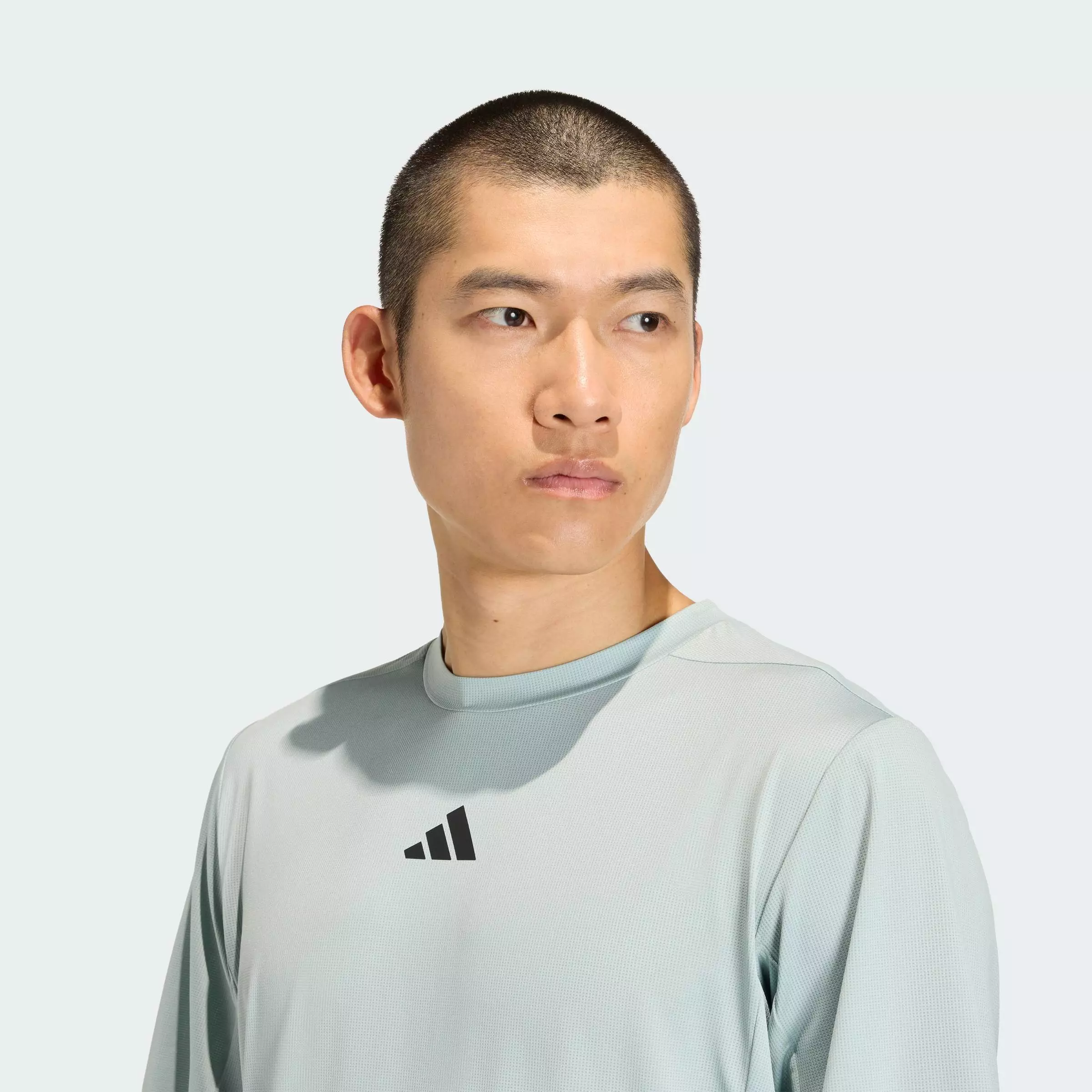Gym & Training & Tennis & Padel Tennis D4T ESSENTIALS T-SHIRT Men Green KE9931