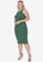 Trendyol green Plus Size Knit Bodycon Dress 4B30BAAB6F07EBGS_1