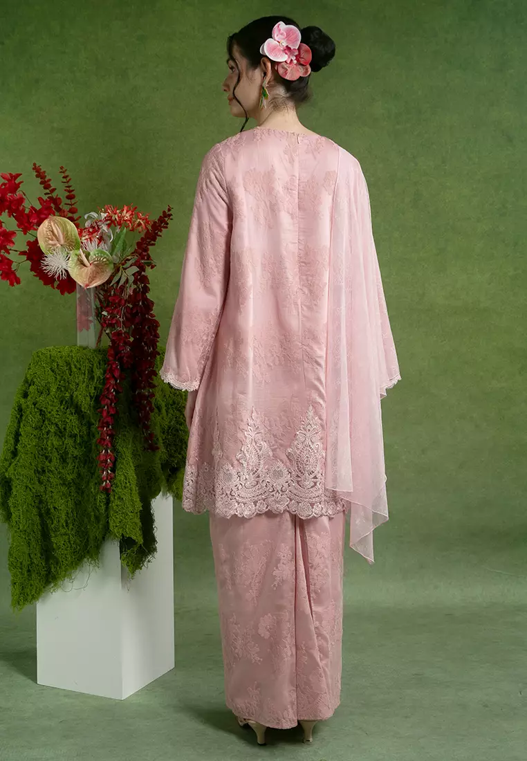 Marina Kurung Labuh Set with Selendang