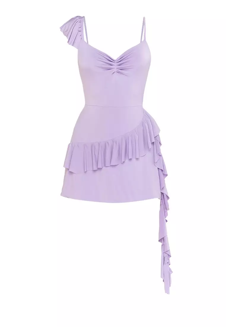Belladonna Ruffle Mini Dress