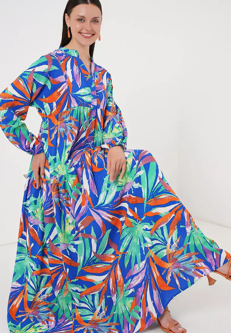 Modest Viscose Maxi Dress