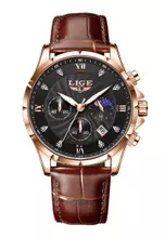 Rose Gold, Black, Brown