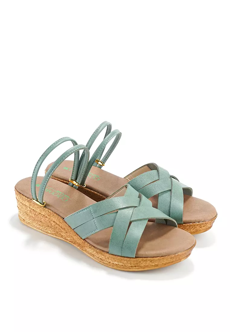 Wedge sandals outlet no strap