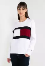 Buy Tommy Hilfiger Cotton Flag Crew Neck Sweater 2024 Online