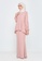 Kaen.co pink Kaen.co Safia in Soft Pink (Ironless Baju Kurung Raya) 4B60EAABEFEAE8GS_2