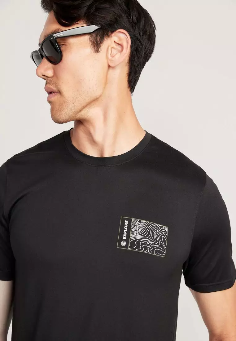Cloud 94 Soft Go-Dry Cool Graphic T-Shirt for Men
