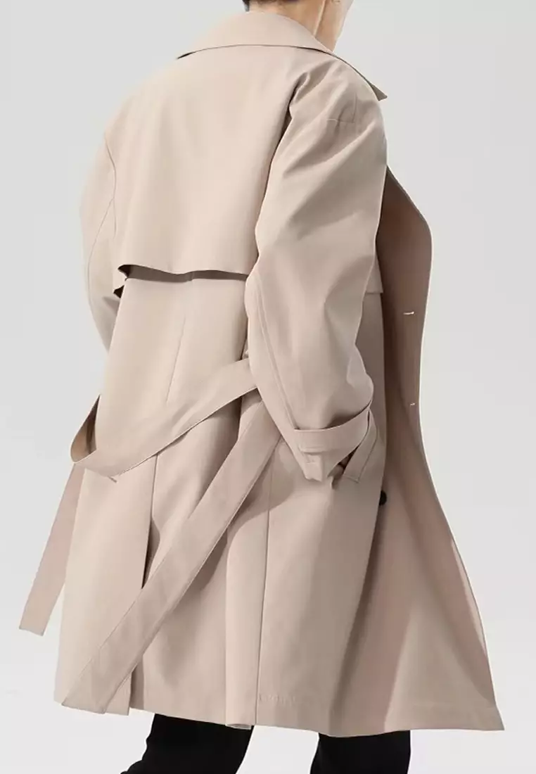 Men's Lapel Trench Coat AC-DF275