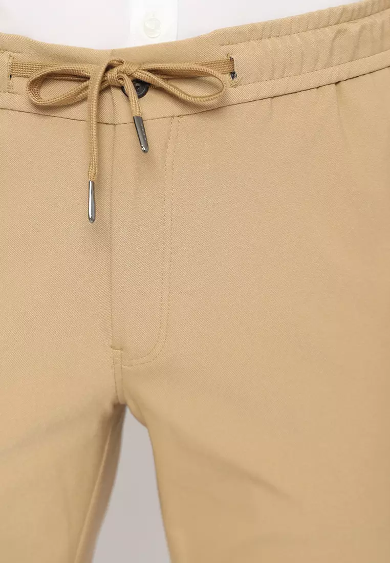 Jobb Active Jerix Celana Panjang Pria Modern Slim Fit Dark Khaki