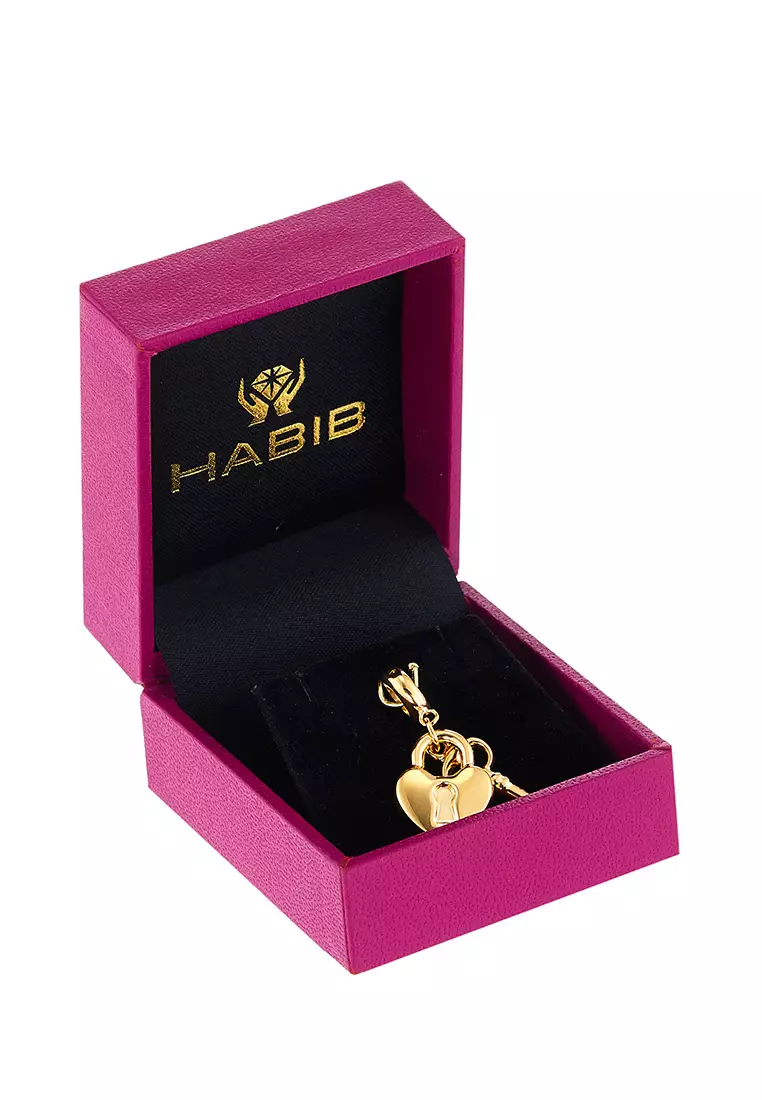 HABIB Oro Italia 916 Yellow Gold Charm GCM90061020