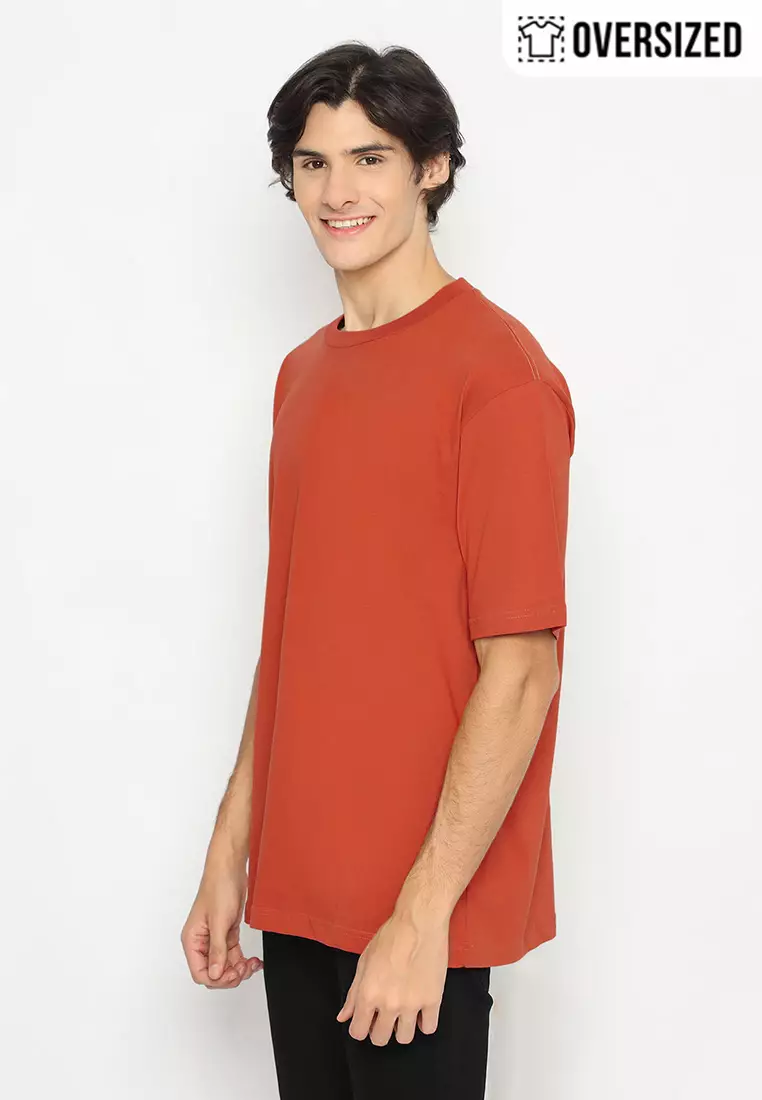 RBJ T-Shirt Cotton Combed Polos Oversized Pria 2079250001